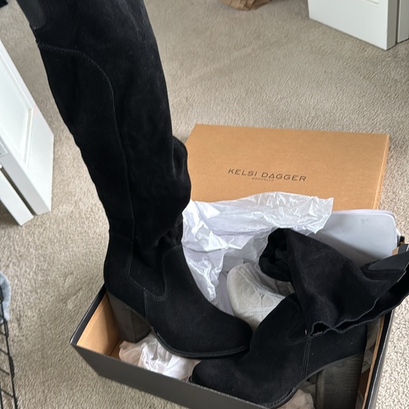 Kelsi Dagger Logan over the knee boots size 9 new - Picture 6 of 6
